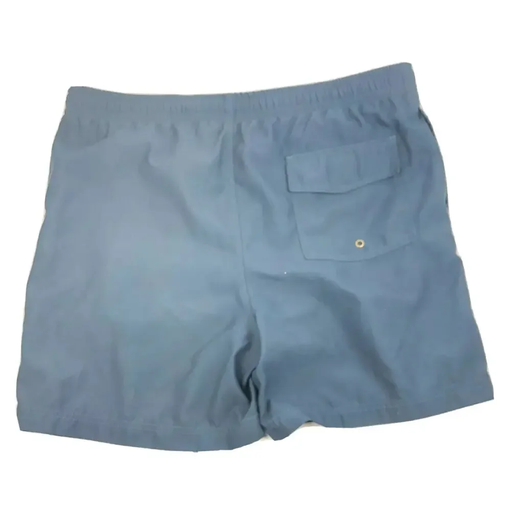 DUKE KAHANAMOKU Shorts Swim Suit Trunks Mens SZ Small Blue